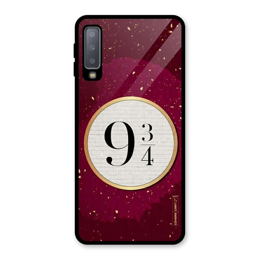 Magic Number Glass Back Case for Galaxy A7 (2018)