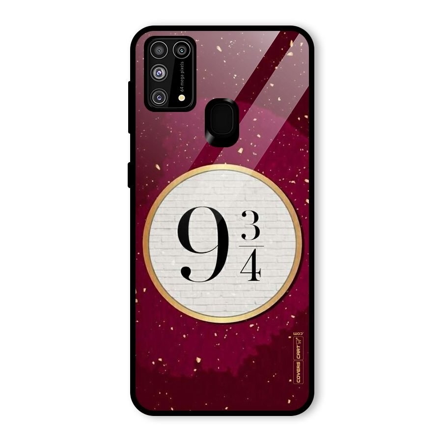 Magic Number Glass Back Case for Galaxy F41