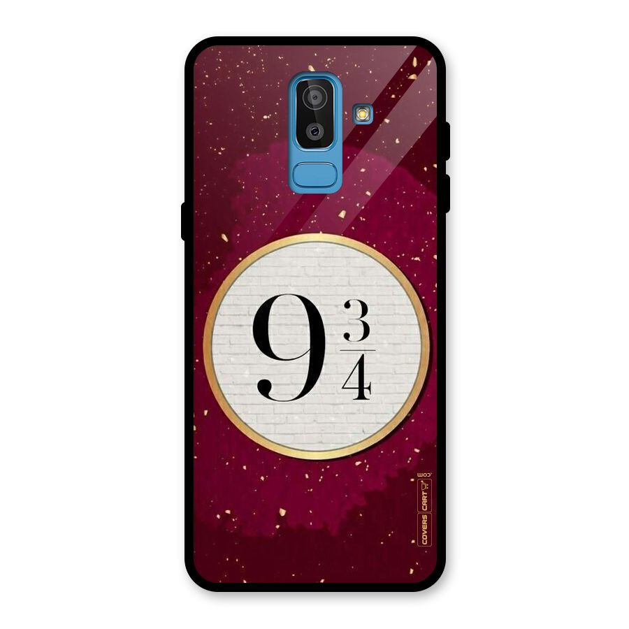 Magic Number Glass Back Case for Galaxy J8