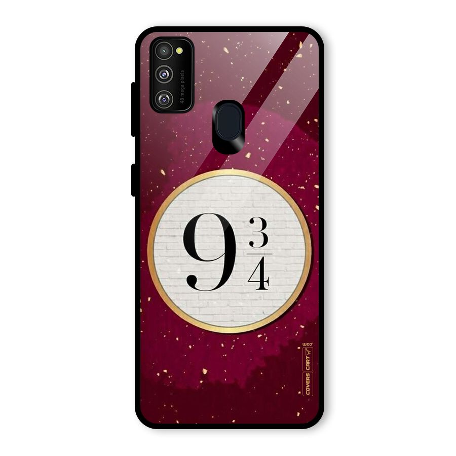 Magic Number Glass Back Case for Galaxy M30s