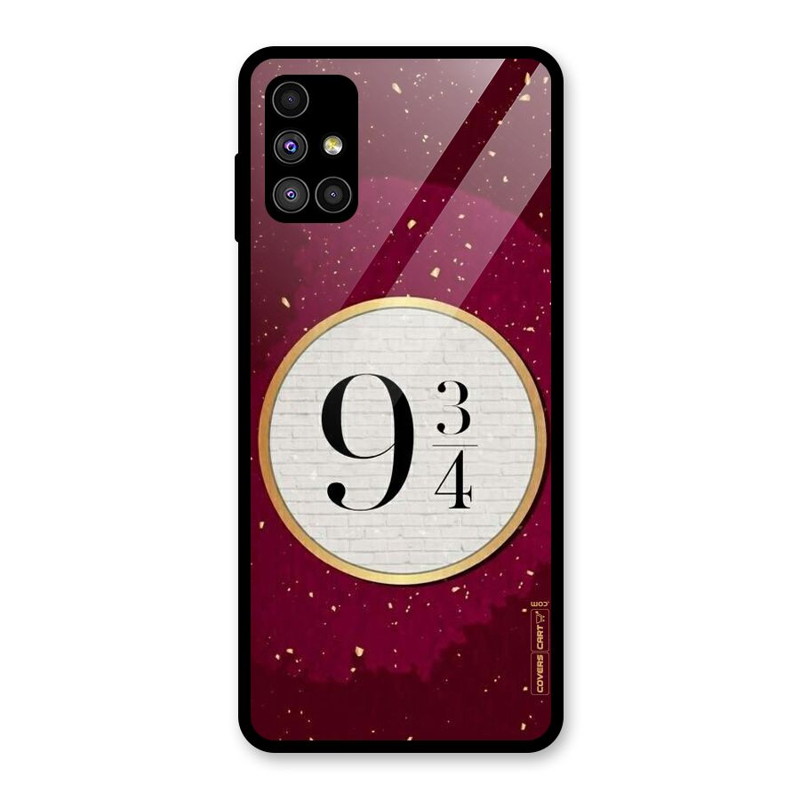 Magic Number Glass Back Case for Galaxy M51