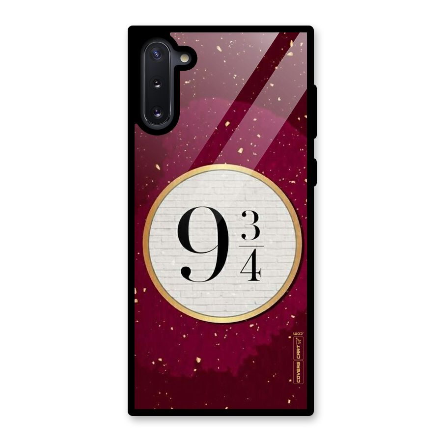Magic Number Glass Back Case for Galaxy Note 10