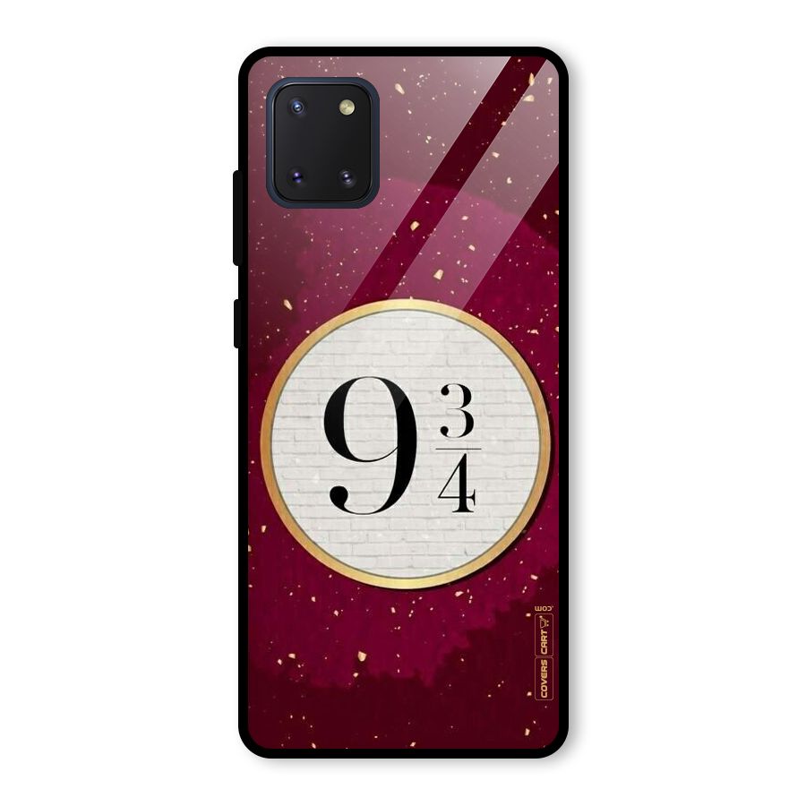 Magic Number Glass Back Case for Galaxy Note 10 Lite