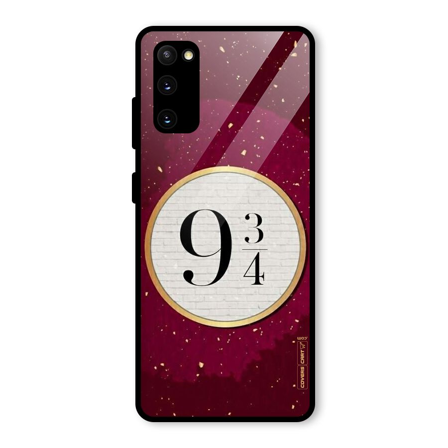 Magic Number Glass Back Case for Galaxy S20 FE 5G