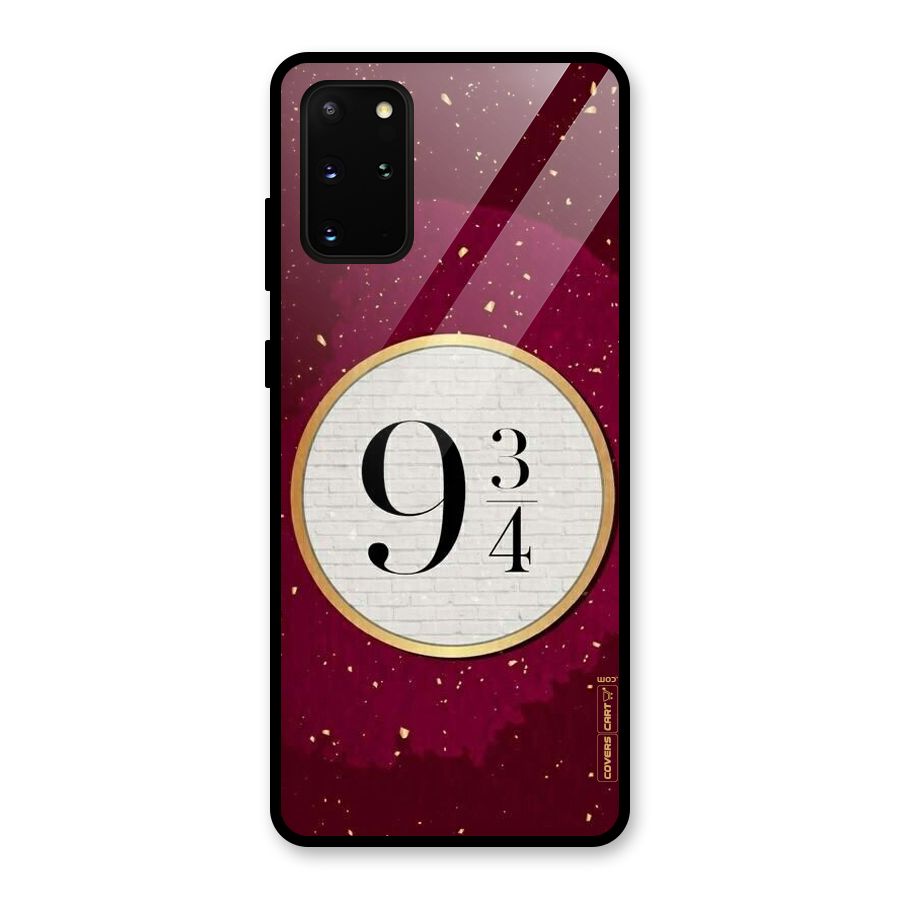 Magic Number Glass Back Case for Galaxy S20 Plus