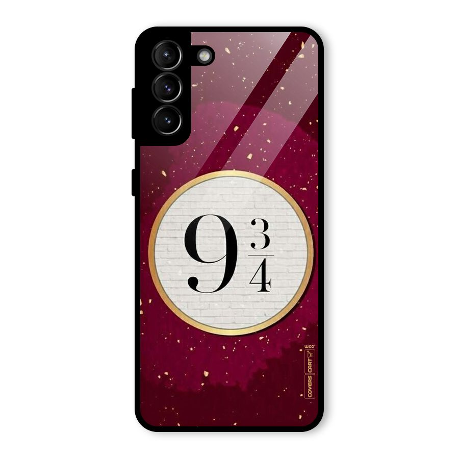 Magic Number Glass Back Case for Galaxy S21 Plus