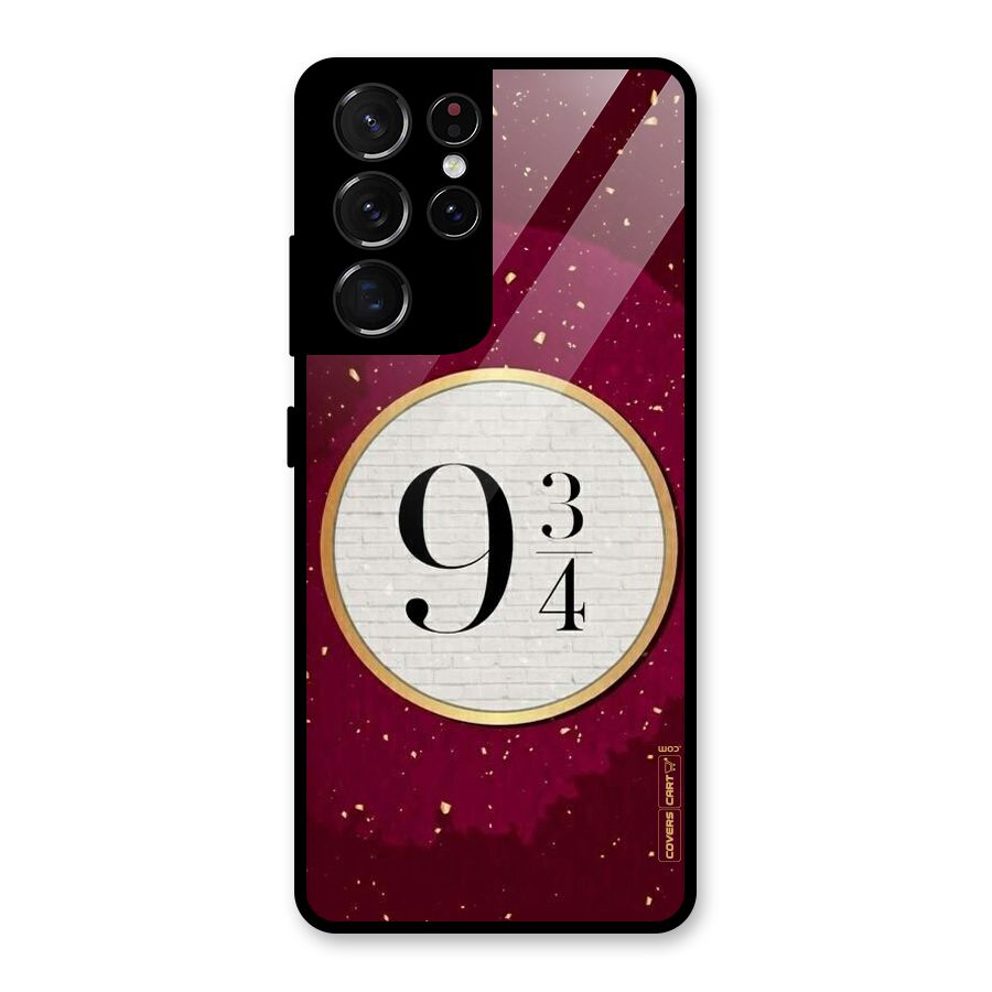 Magic Number Glass Back Case for Galaxy S21 Ultra 5G