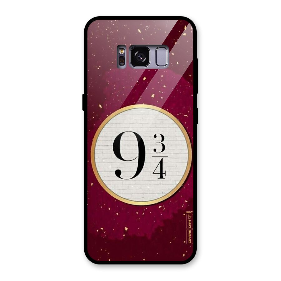 Magic Number Glass Back Case for Galaxy S8