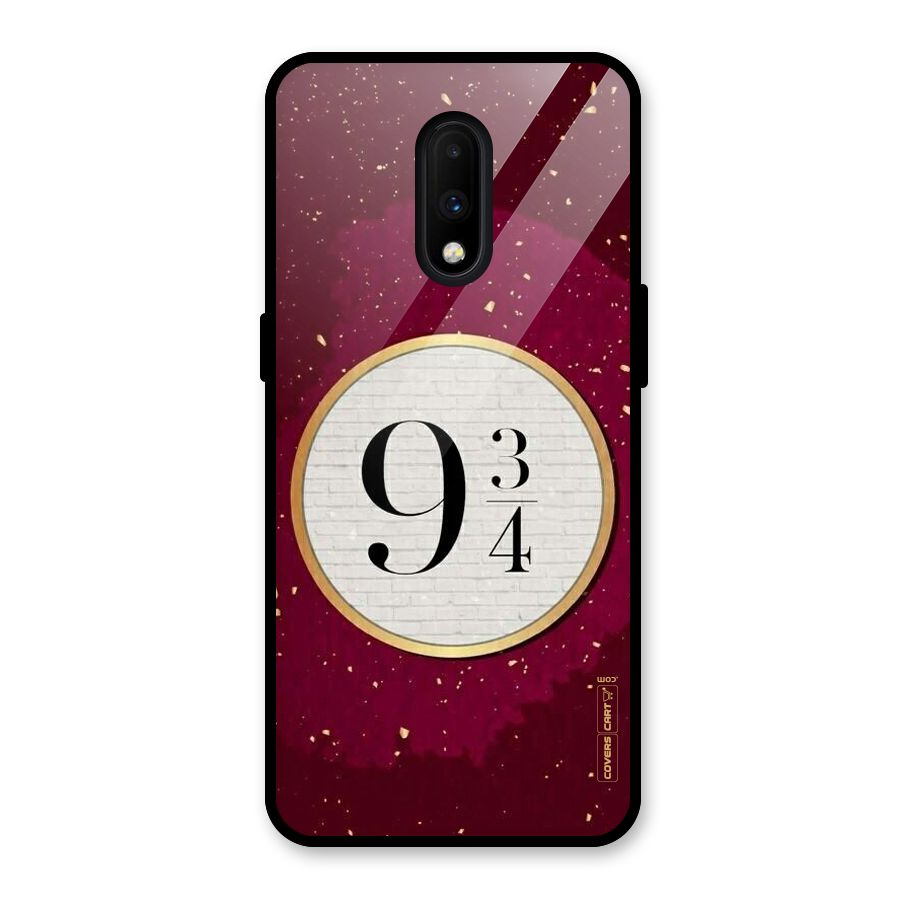 Magic Number Glass Back Case for OnePlus 7