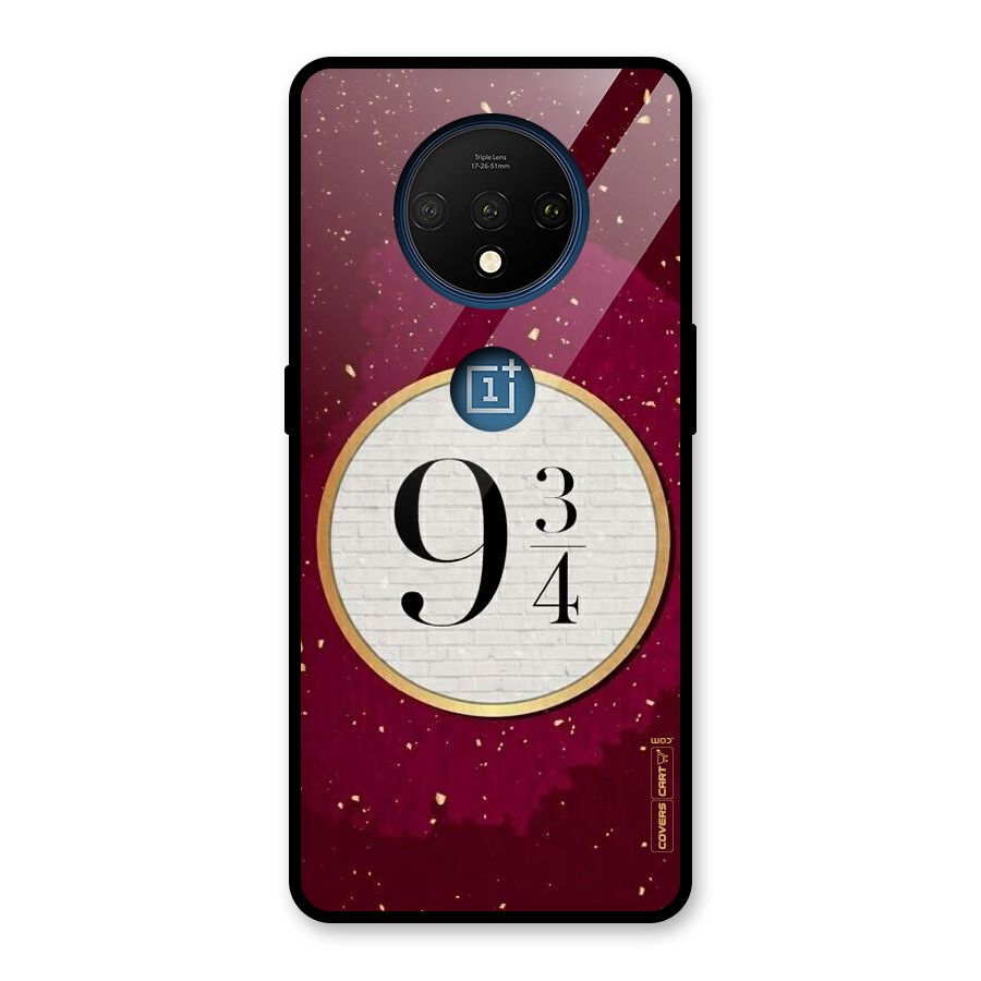 Magic Number Glass Back Case for OnePlus 7T