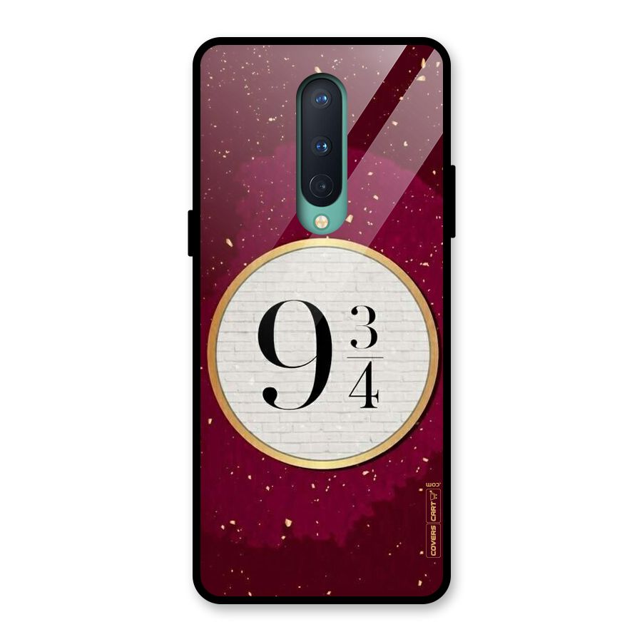 Magic Number Glass Back Case for OnePlus 8