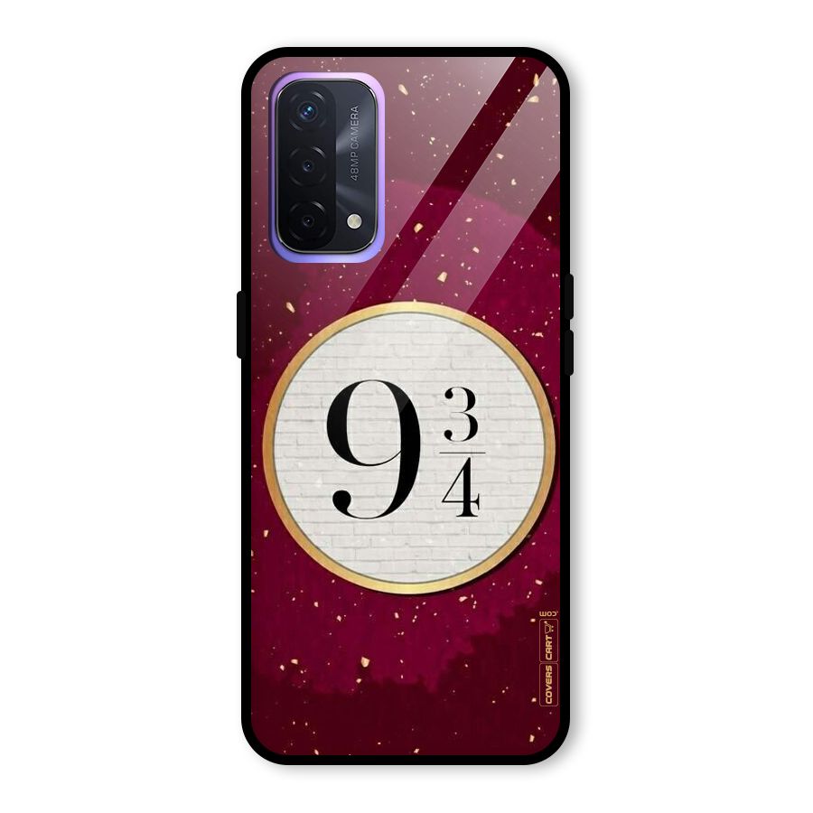 Magic Number Glass Back Case for Oppo A74 5G