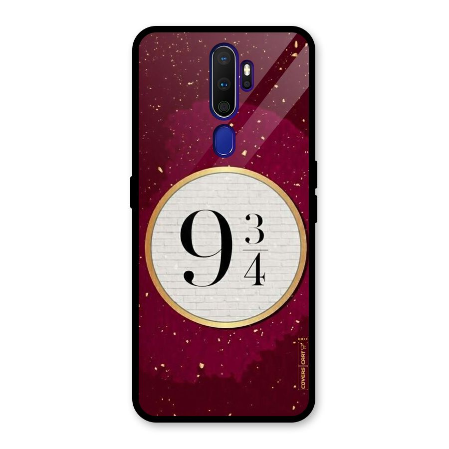 Magic Number Glass Back Case for Oppo A9 (2020)