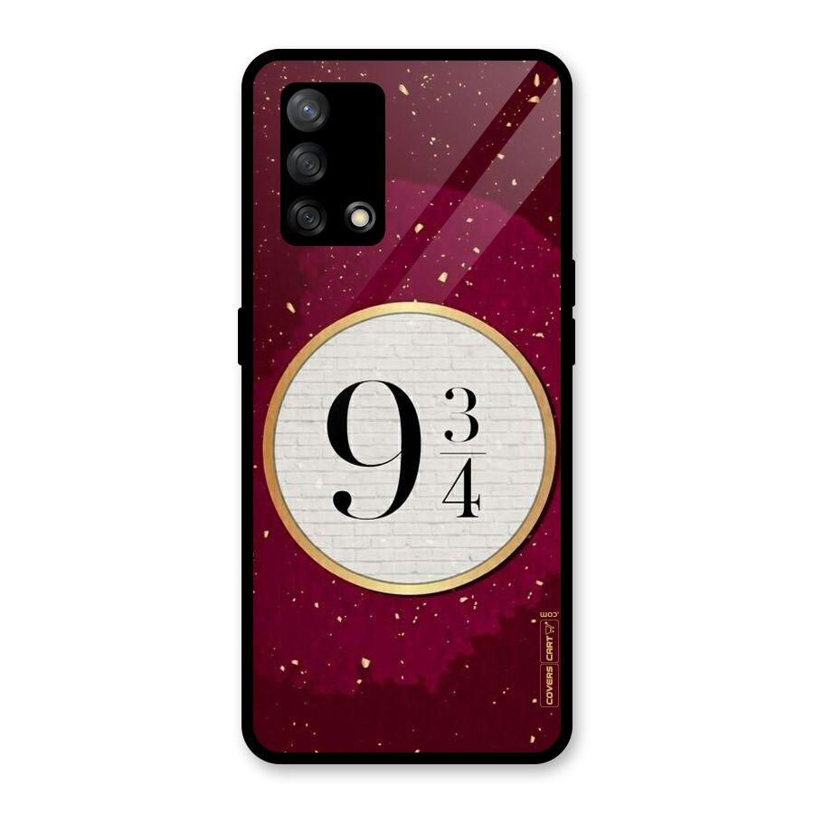 Magic Number Glass Back Case for Oppo F19