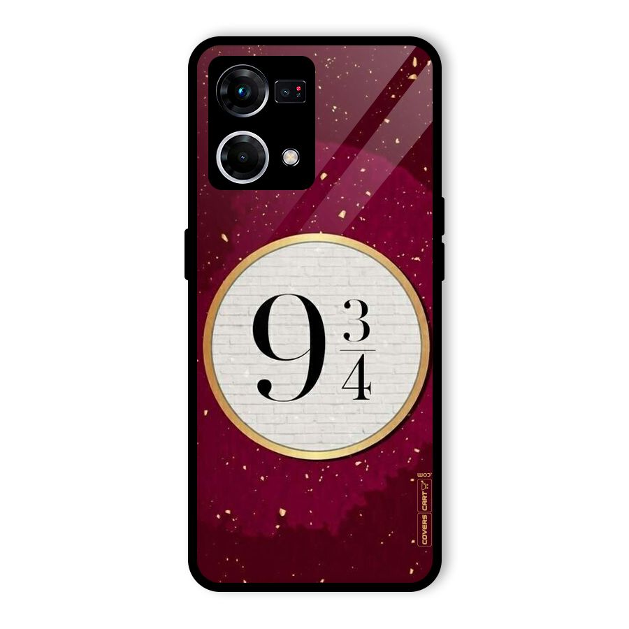 Magic Number Glass Back Case for Oppo F21 Pro 4G