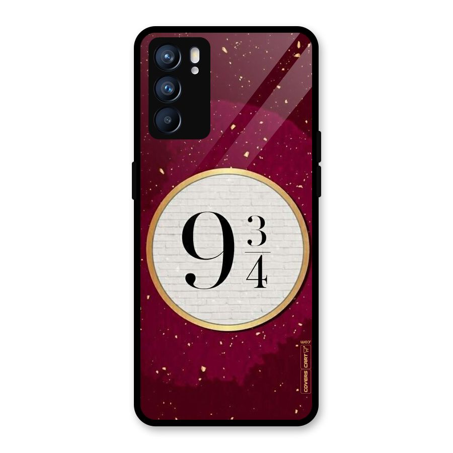 Magic Number Glass Back Case for Oppo Reno6 5G