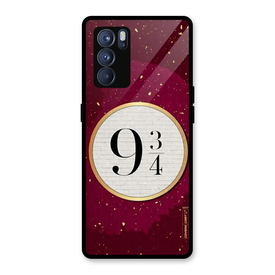 Magic Number Glass Back Case for Oppo Reno6 Pro 5G