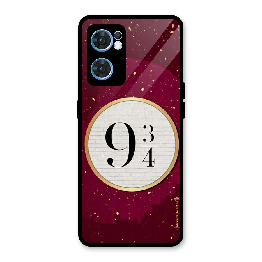 Magic Number Glass Back Case for Oppo Reno7 5G