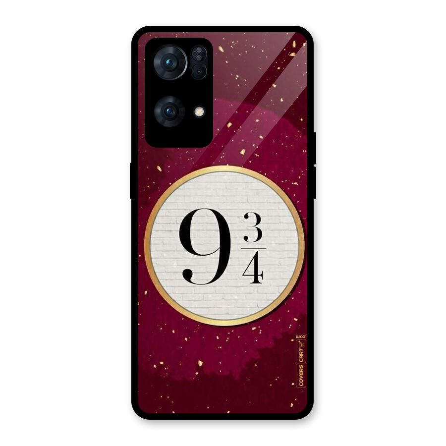 Magic Number Glass Back Case for Oppo Reno7 Pro 5G