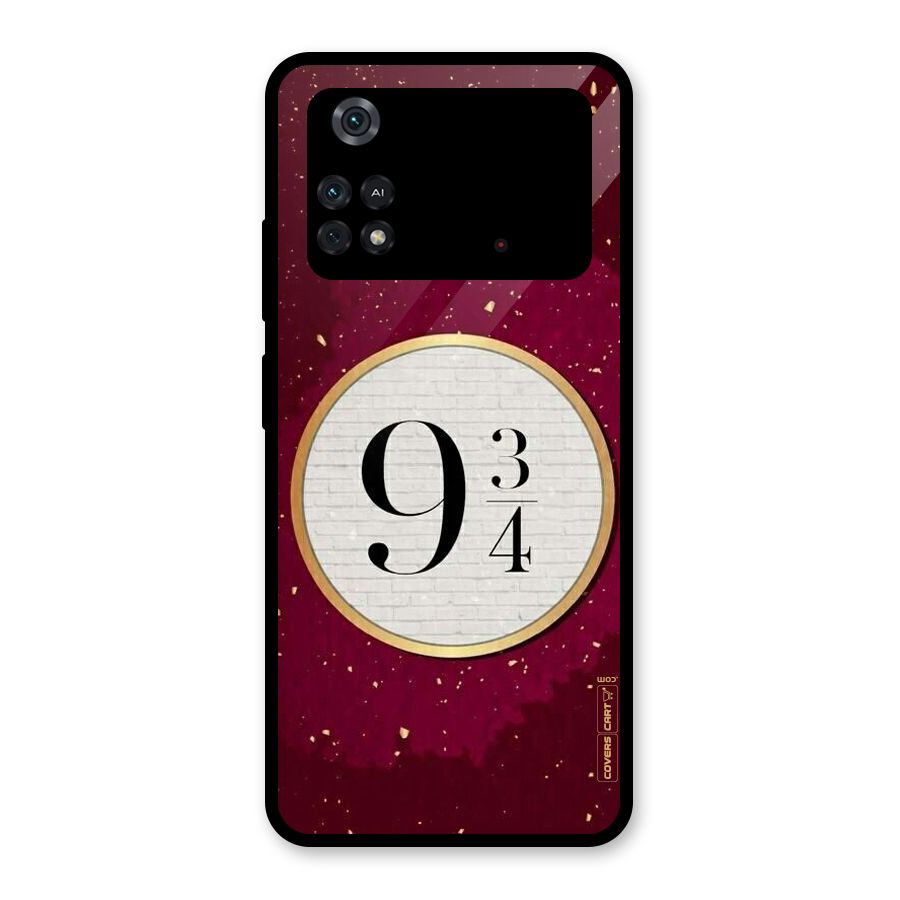 Magic Number Glass Back Case for Poco M4 Pro 4G