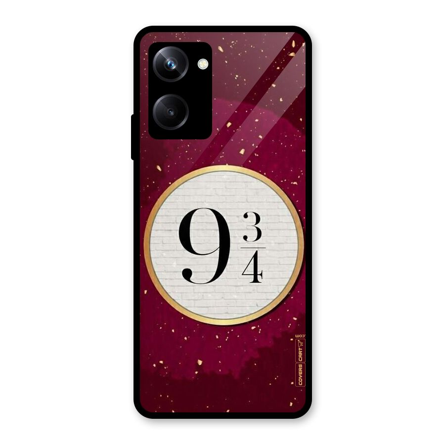 Magic Number Glass Back Case for Realme 10 Pro