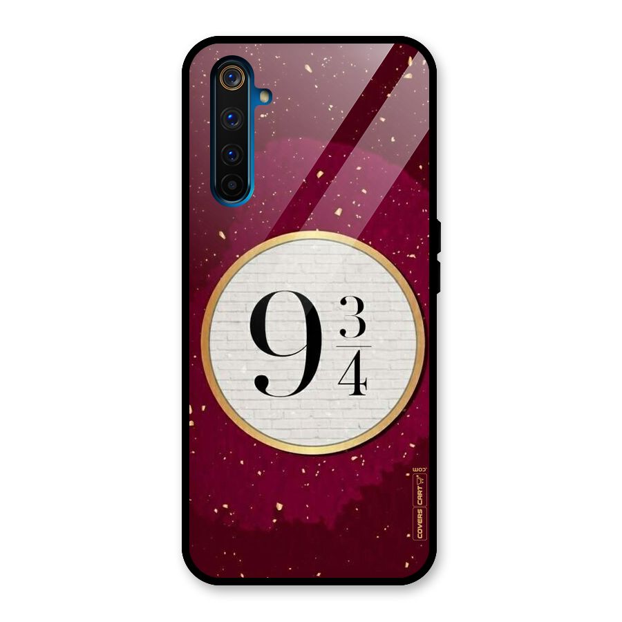 Magic Number Glass Back Case for Realme 6 Pro