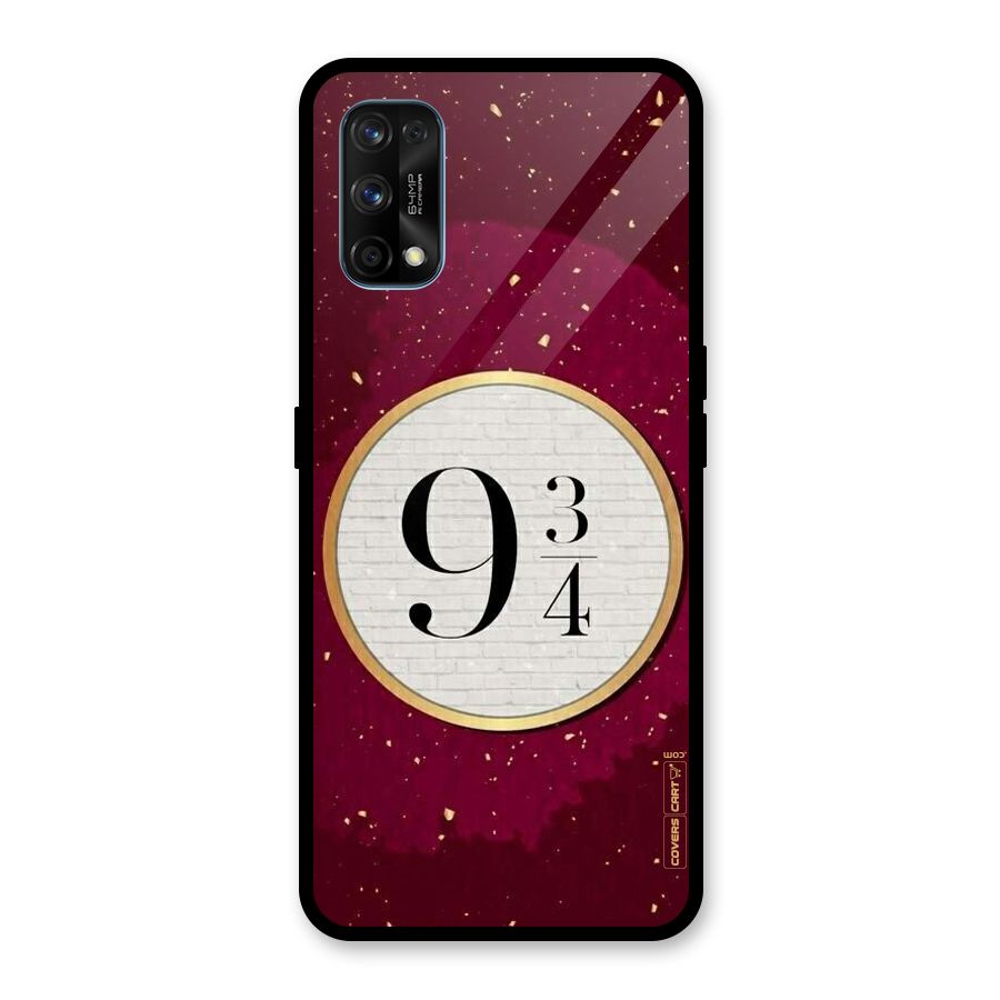Magic Number Glass Back Case for Realme 7 Pro