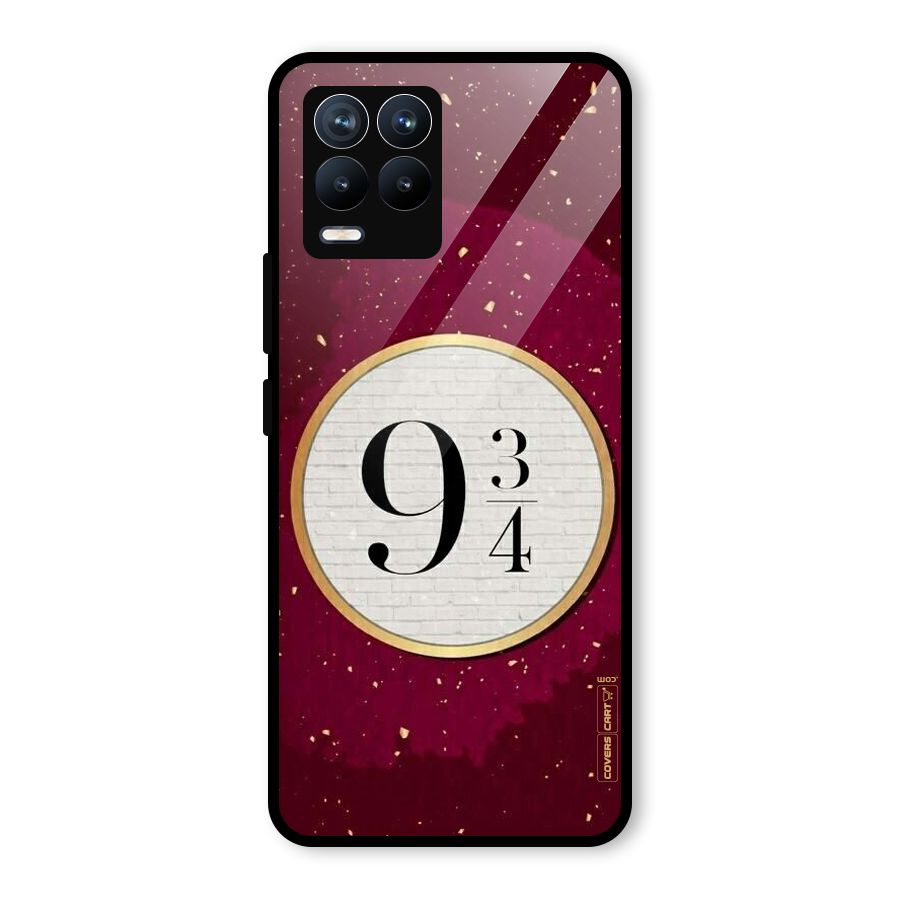 Magic Number Glass Back Case for Realme 8