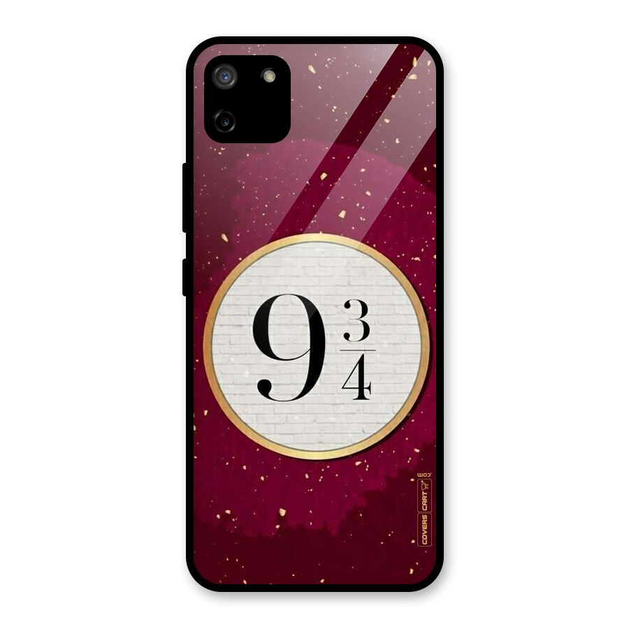 Magic Number Glass Back Case for Realme C11