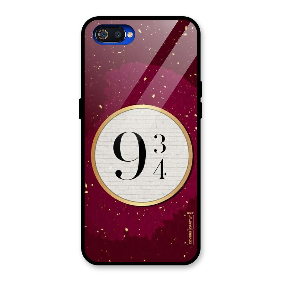 Magic Number Glass Back Case for Realme C2