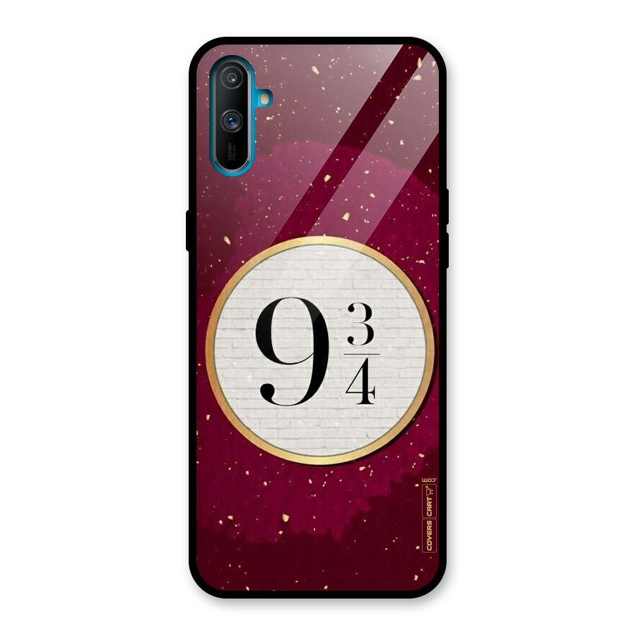 Magic Number Glass Back Case for Realme C3
