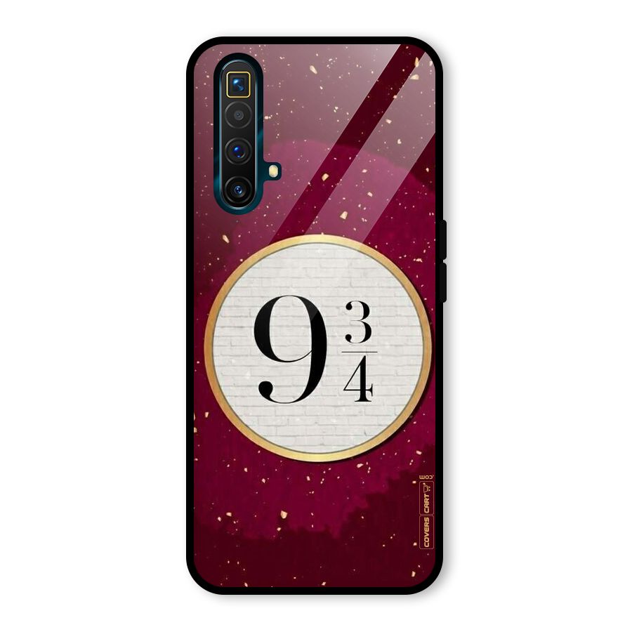 Magic Number Glass Back Case for Realme X3