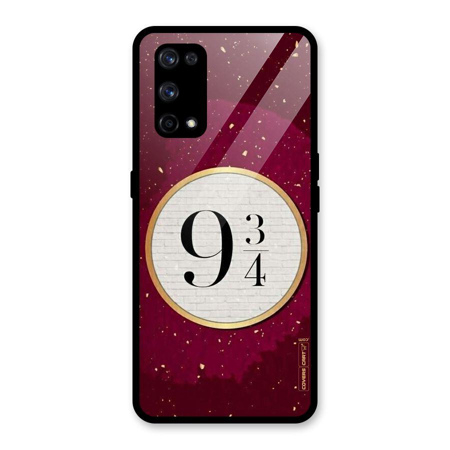 Magic Number Glass Back Case for Realme X7 Pro