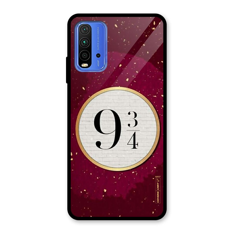 Magic Number Glass Back Case for Redmi 9 Power