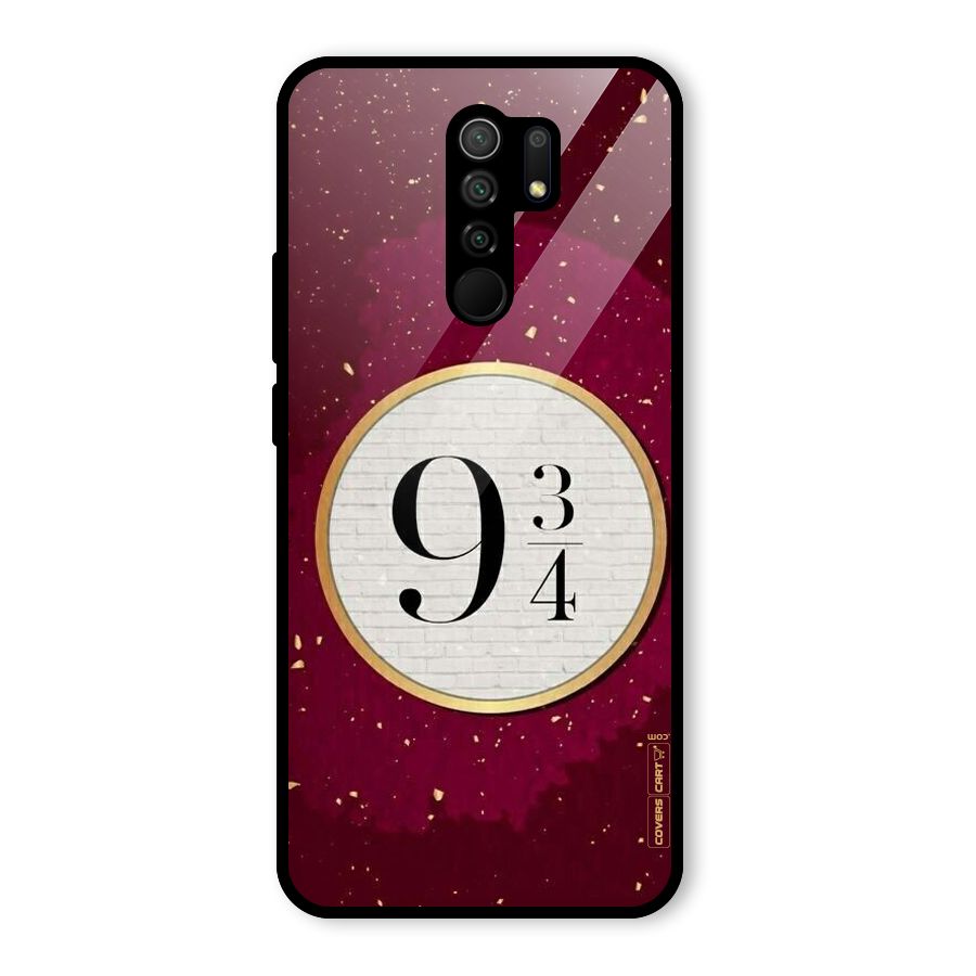 Magic Number Glass Back Case for Redmi 9 Prime