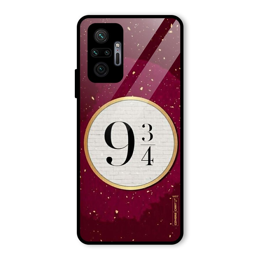 Magic Number Glass Back Case for Redmi Note 10 Pro Max