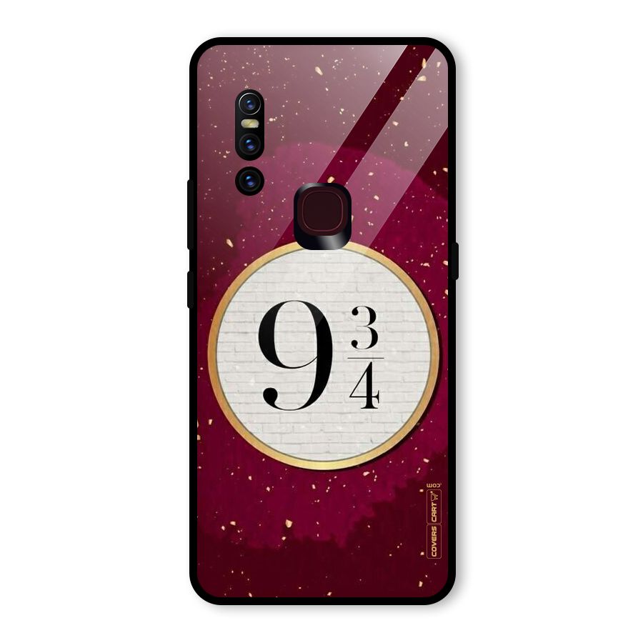 Magic Number Glass Back Case for Vivo V15