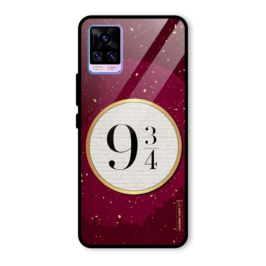 Magic Number Glass Back Case for Vivo V20 Pro