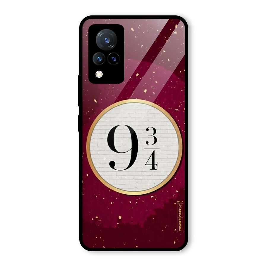 Magic Number Glass Back Case for Vivo V21 5G