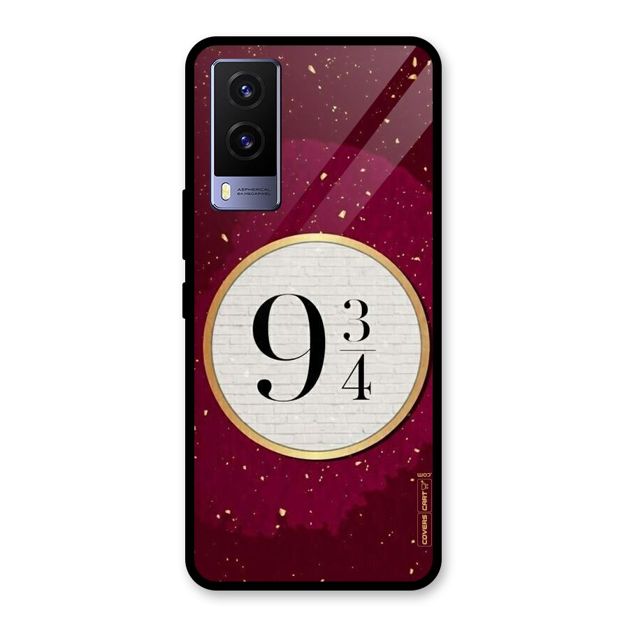 Magic Number Glass Back Case for Vivo V21e 5G