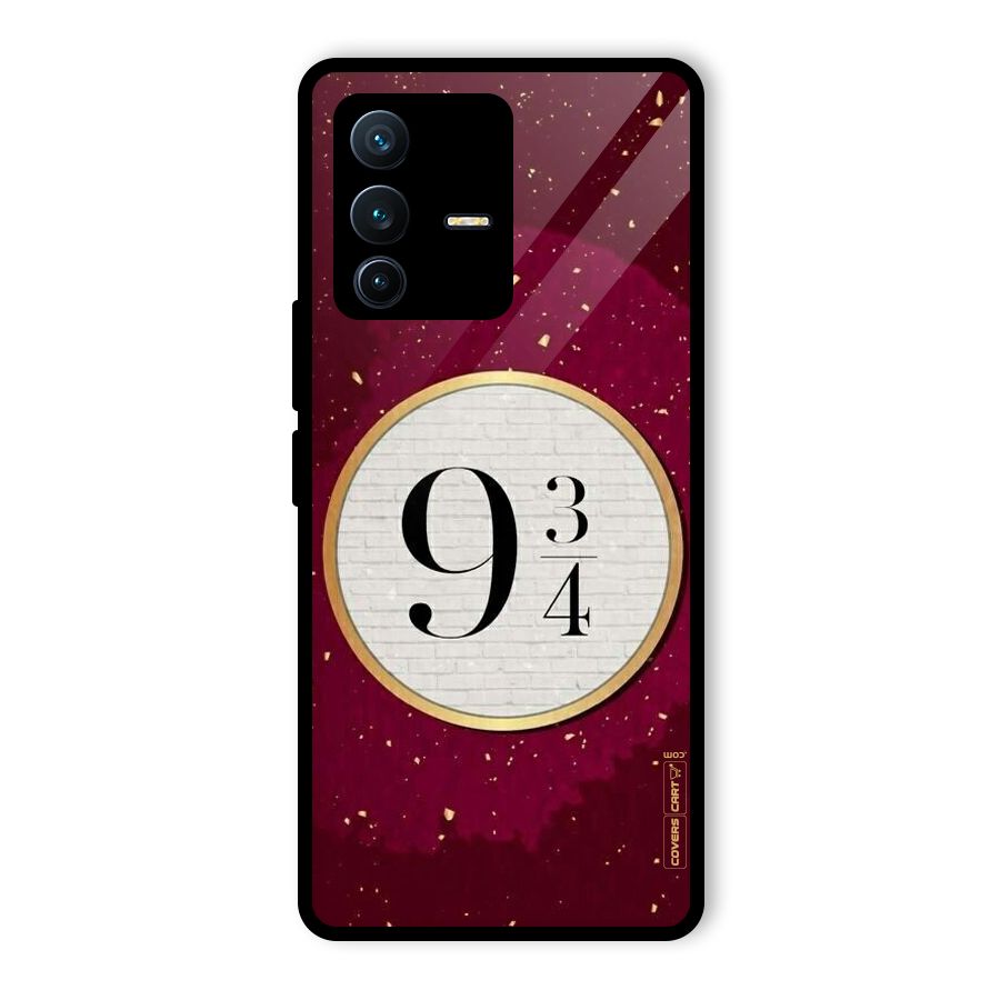 Magic Number Glass Back Case for Vivo V23 Pro