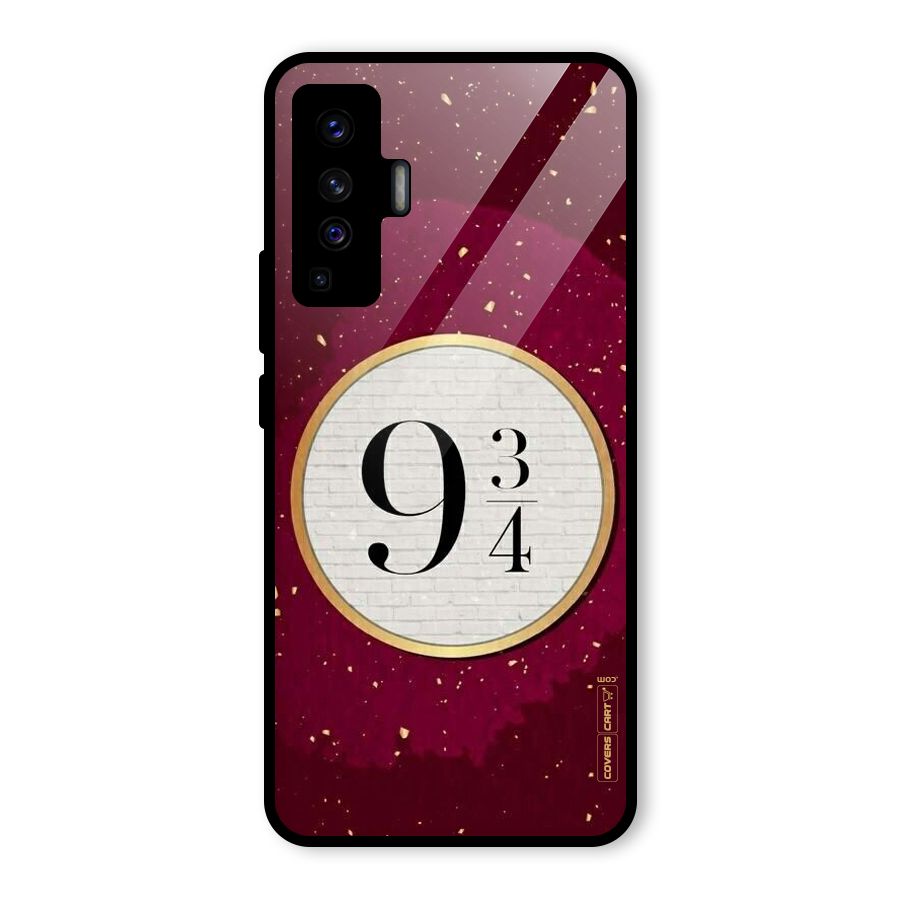 Magic Number Glass Back Case for Vivo X50