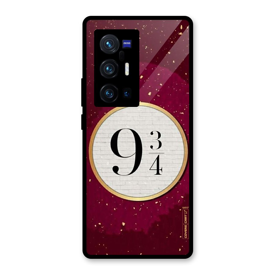 Magic Number Glass Back Case for Vivo X70 Pro Plus