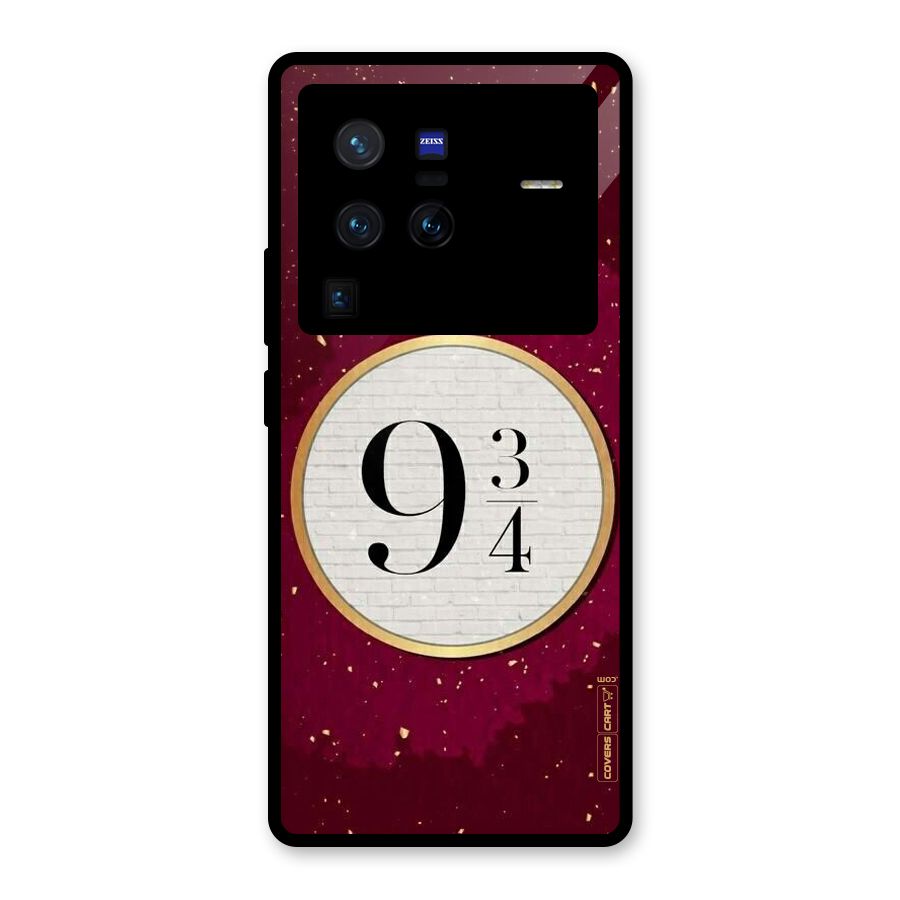 Magic Number Glass Back Case for Vivo X80 Pro