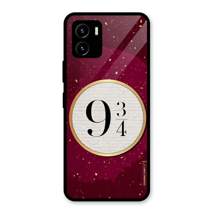 Magic Number Glass Back Case for Vivo Y15s