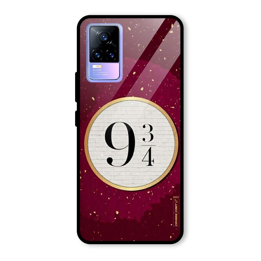Magic Number Glass Back Case for Vivo Y73