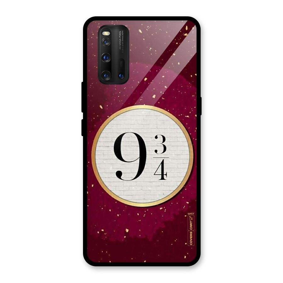 Magic Number Glass Back Case for Vivo iQOO 3