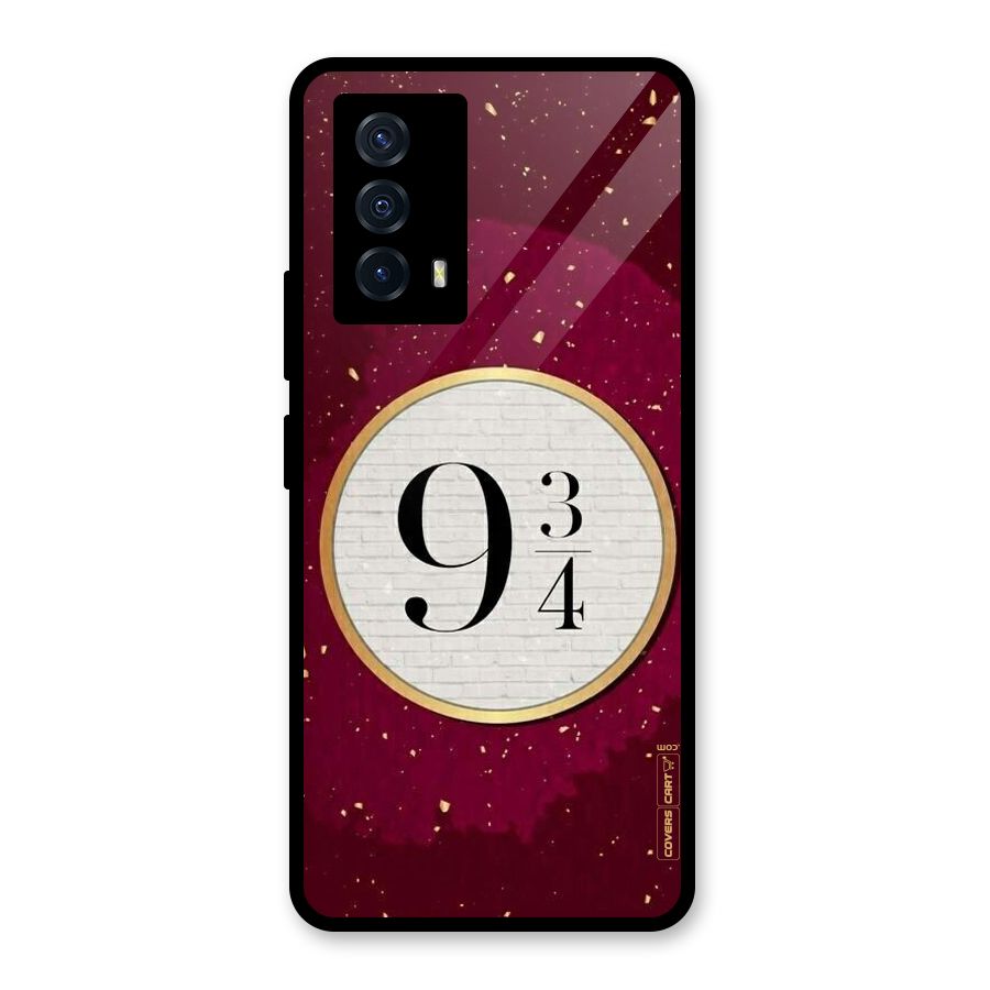 Magic Number Glass Back Case for Vivo iQOO Z5