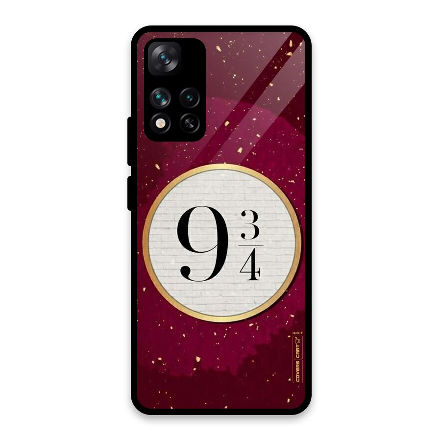 Magic Number Glass Back Case for Xiaomi 11i HyperCharge 5G