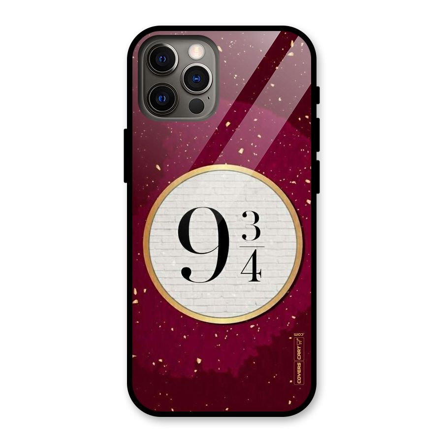 Magic Number Glass Back Case for iPhone 12 Pro